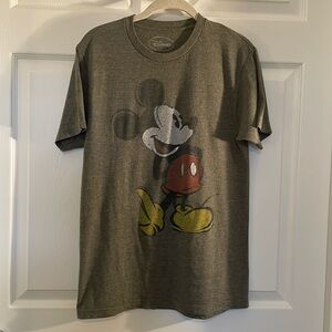 T-shirt, Mickey Mouse, Disney Mens small medium cotton poly S/M